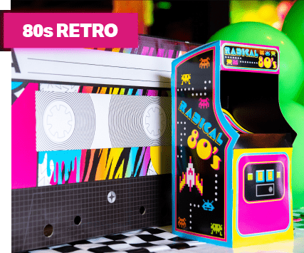 80s retro theme image