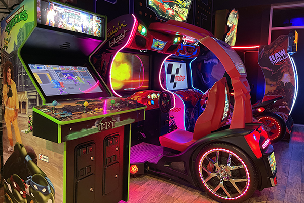 Custome arcade party area