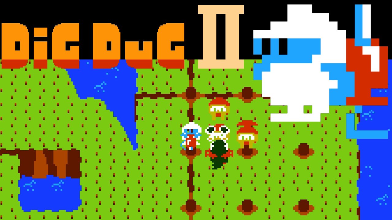 DigDug II Arcade Game