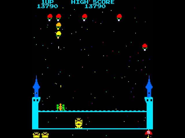 King & Balloon Arcade Game