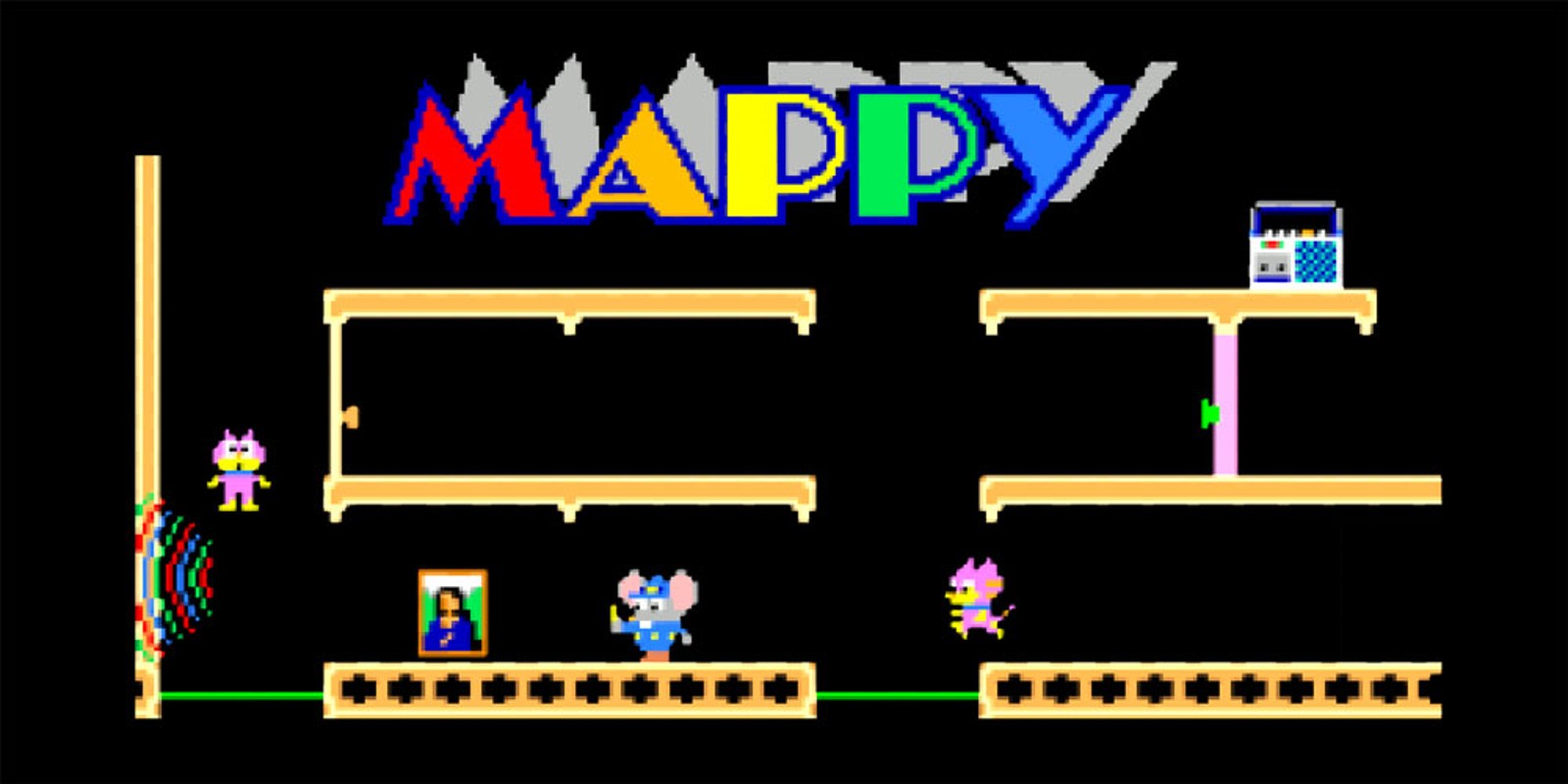 Mappy Arcade Game