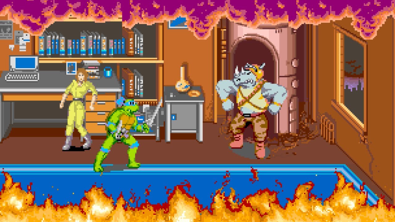 ninja turtles arcade game
