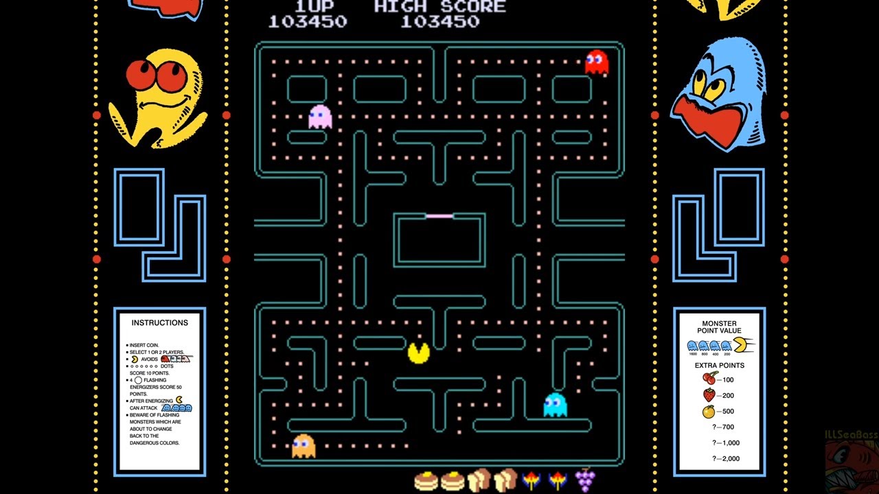 PAC-MAN Plus Arcade Game