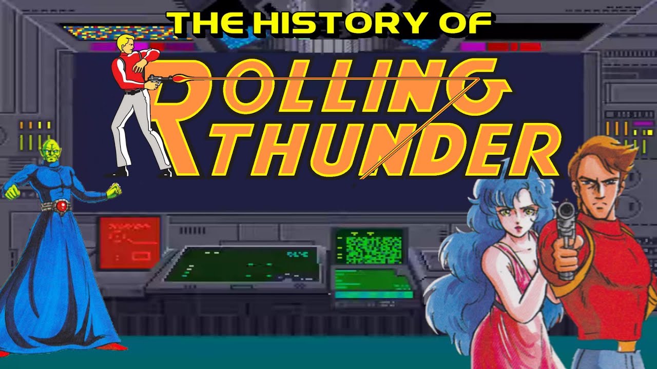 Rolling Thunder Arcade Game