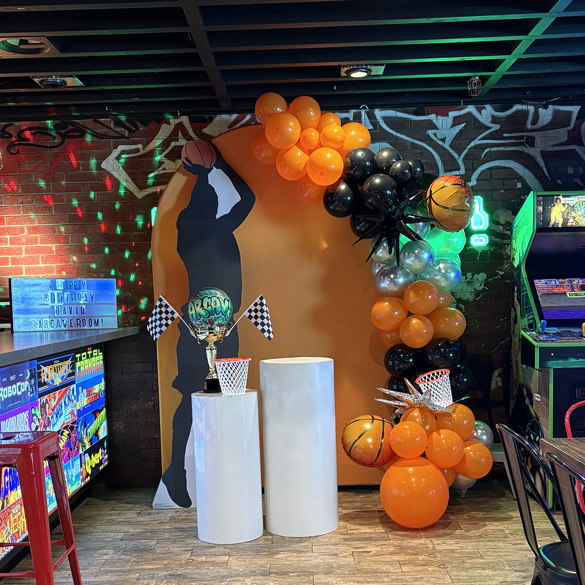 Basketball Theme 30 ppl 